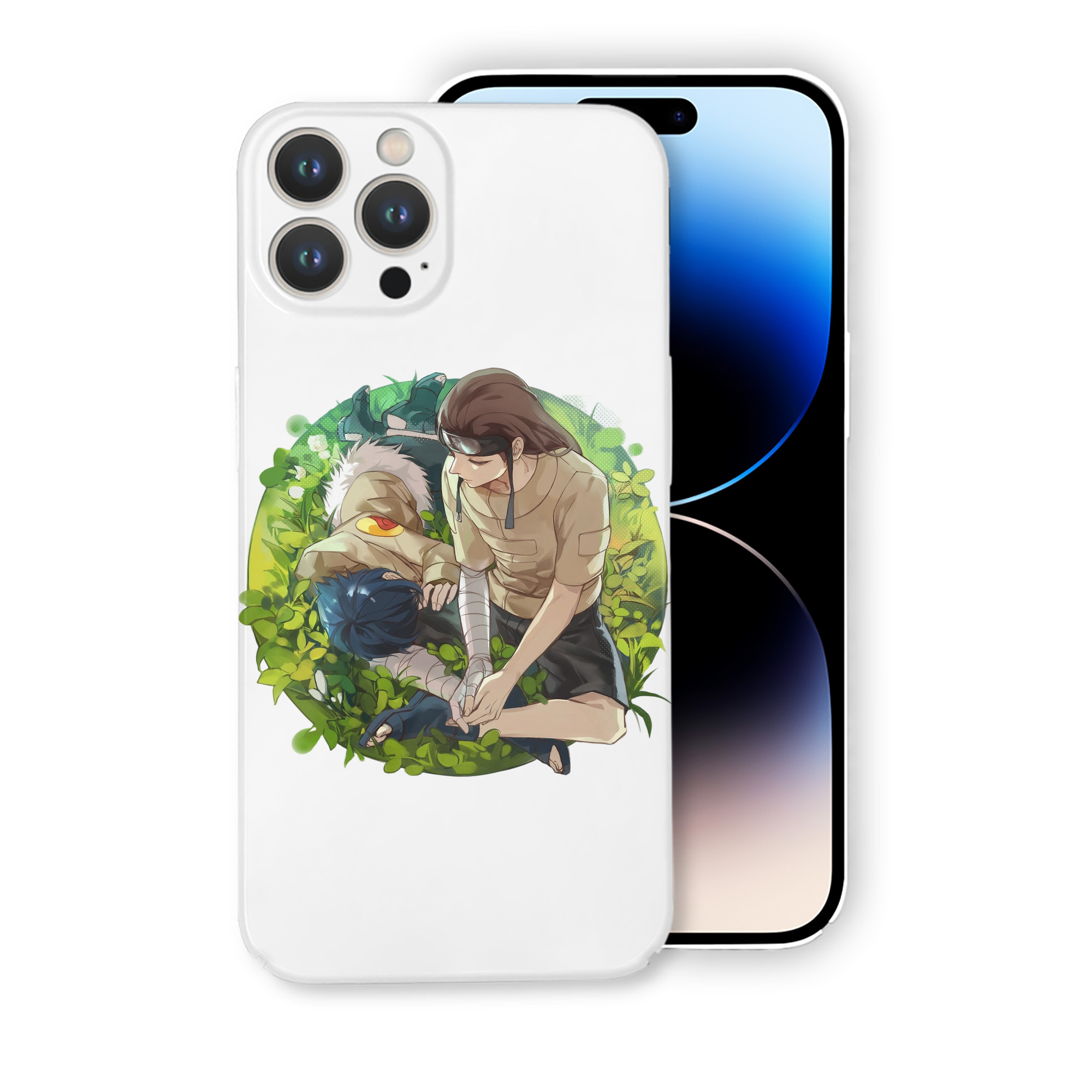 （画像用） NARUTO -ナルト- 日向ネジ Hyūga Neji 【iPhone 14シリーズ対応】ハードケース